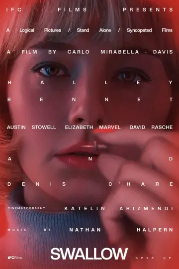 Poster to the movie "Swallow" #700712