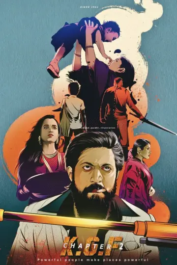 Poster to the movie "K.G.F: Chapter 2" #834490