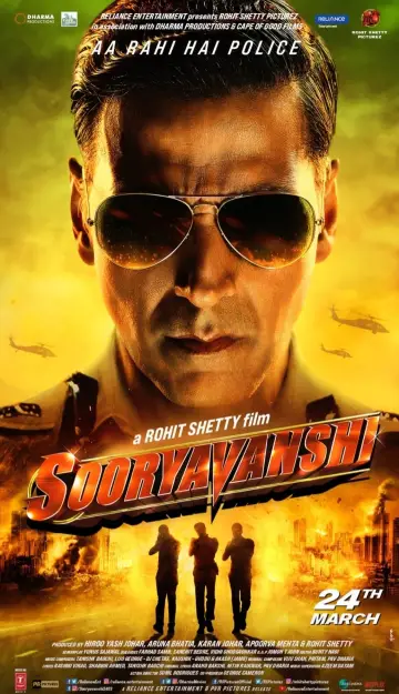 Poster to the movie "Sooryavanshi" #1007574