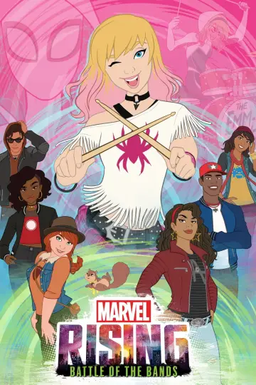 Poster to the movie "Marvel Rising: Battle of the Bands" #1091809