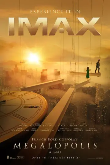 Poster to the movie "Megalopolis" #596109