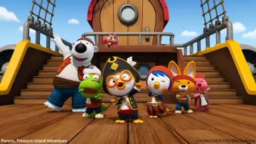 Backdrop to the movie "Pororo: Treasure Island Adventure" #191624