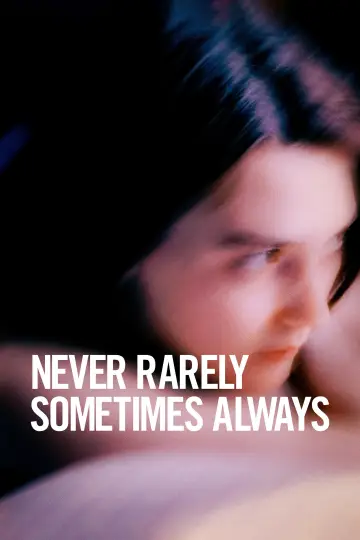 Poster to the movie "Never Rarely Sometimes Always" #990468