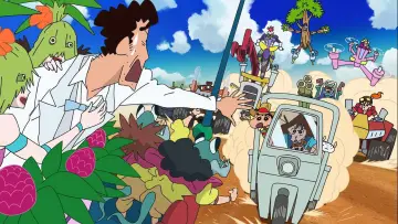 Backdrop to the movie "Crayon Shin-chan: Honeymoon Hurricane ~The Lost Hiroshi~" #888114