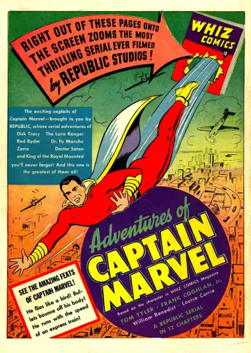 Poster to the movie "Adventures of Captain Marvel" #1101958
