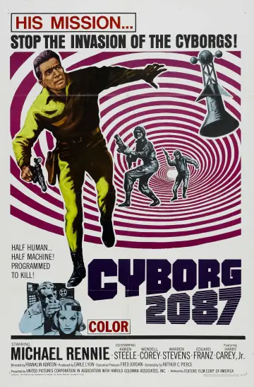 Poster to the movie "Cyborg 2087" #1573371