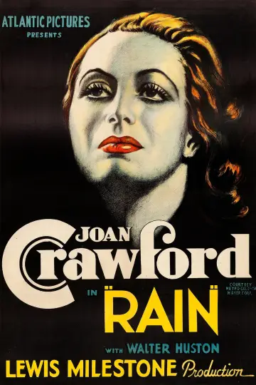 Poster to the movie "Rain" #1105712
