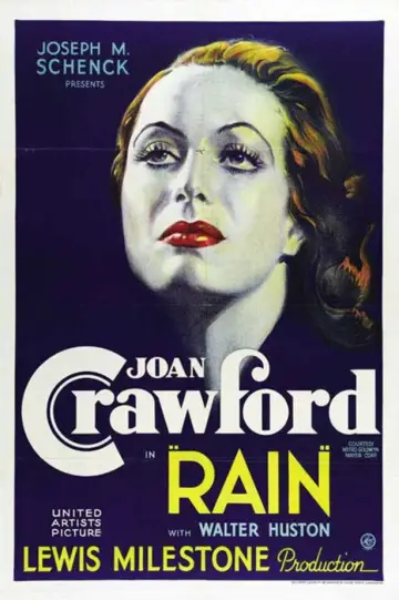 Poster to the movie "Rain" #1105720