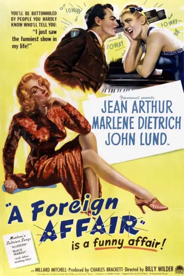 Poster to the movie "A Foreign Affair" #1063026