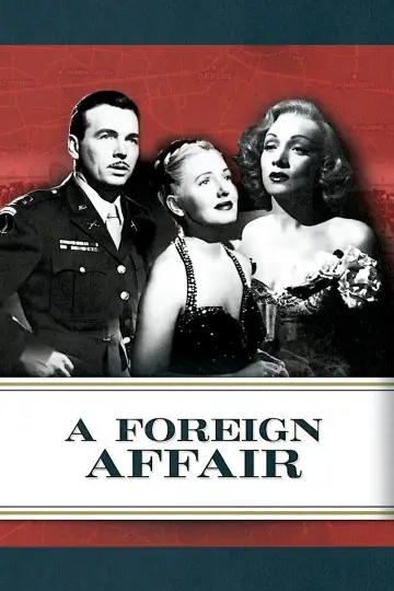 Poster to the movie "A Foreign Affair" #1063029