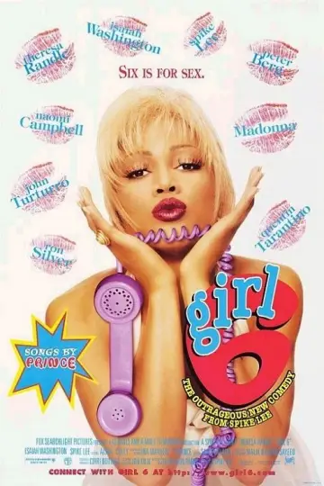 Poster to the movie "Girl 6" #727605