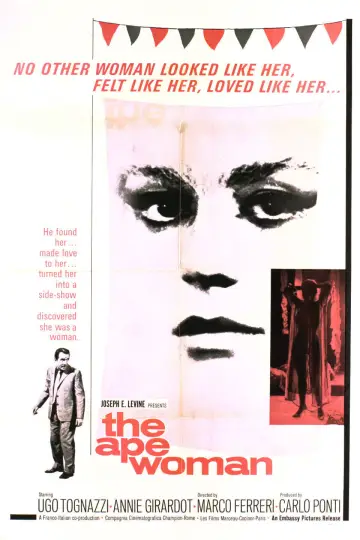 Poster to the movie "The Ape Woman" #848136