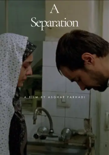 Poster to the movie "A Separation" #675059