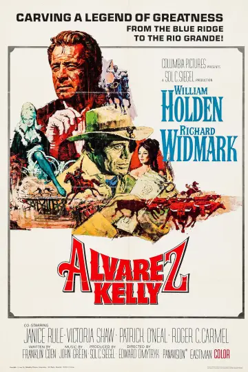 Poster to the movie "Alvarez Kelly" #1123278