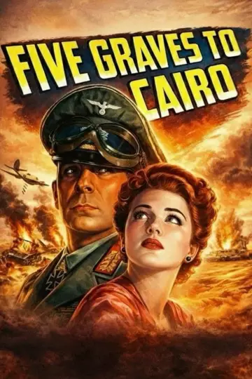 Poster to the movie "Five Graves to Cairo" #1111926