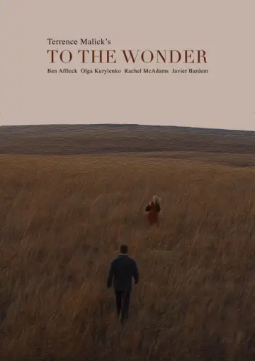 Poster to the movie "To the Wonder" #1074339