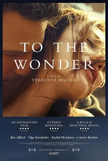 Poster to the movie "To the Wonder" #1074341