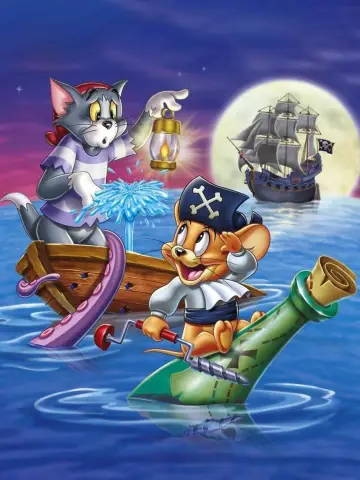 Poster to the movie "Tom and Jerry: Shiver Me Whiskers" #392575