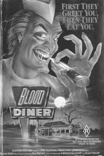Poster to the movie "Blood Diner" #1141671