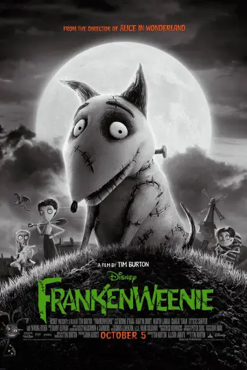 Poster to the movie "Frankenweenie" #112548