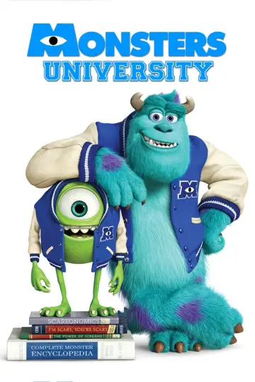 Poster to the movie "Monsters University" #40910