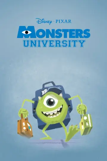 Poster to the movie "Monsters University" #40912