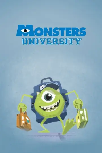 Poster to the movie "Monsters University" #40914