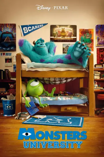 Poster to the movie "Monsters University" #961131