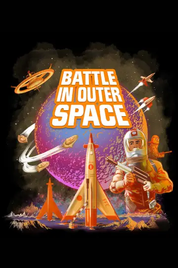 Poster to the movie "Battle in Outer Space" #1114701
