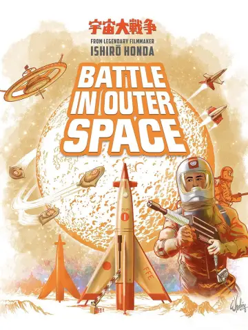 Poster to the movie "Battle in Outer Space" #1114703