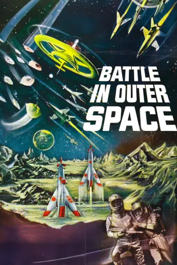 Poster to the movie "Battle in Outer Space" #1114706
