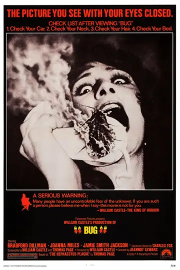 Poster to the movie "Bug" #1093257