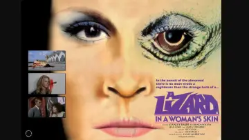 Backdrop to the movie "A Lizard in a Woman