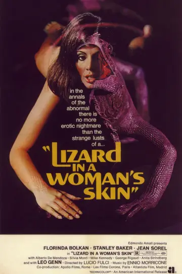 Poster to the movie "A Lizard in a Woman