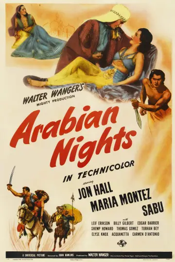Poster to the movie "Arabian Nights" #1126048