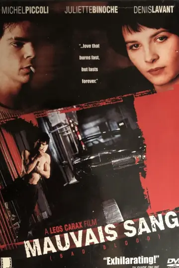 Poster to the movie "Mauvais Sang" #865873