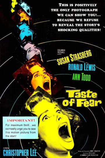 Poster to the movie "Taste of Fear" #1075434