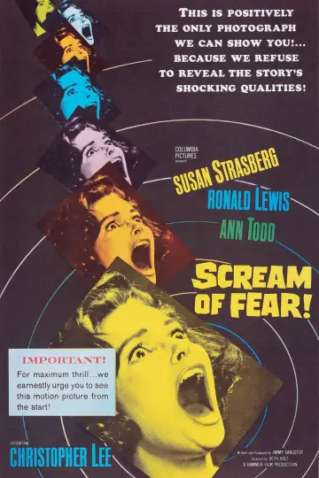 Poster to the movie "Taste of Fear" #1075439