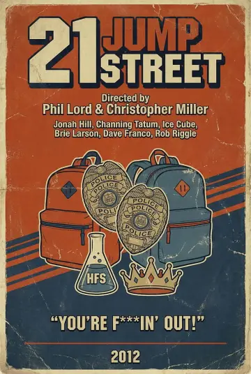Poster to the movie "21 Jump Street" #802595