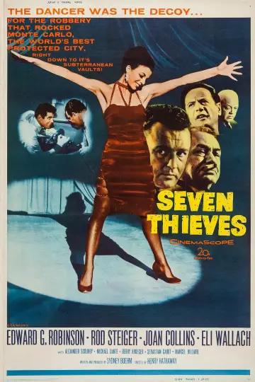 Poster to the movie "Seven Thieves" #1651973