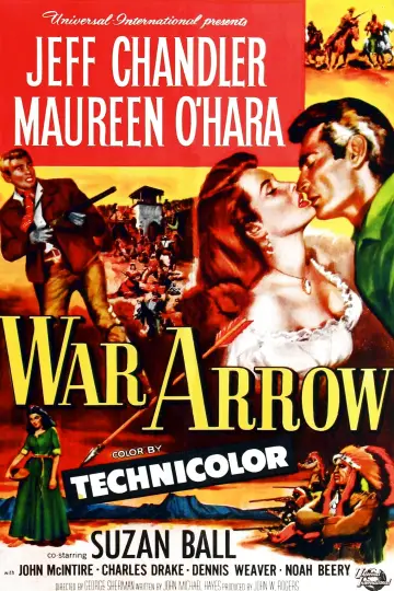 Poster to the movie "War Arrow" #1137384