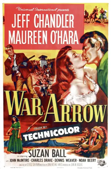 Poster to the movie "War Arrow" #1137385