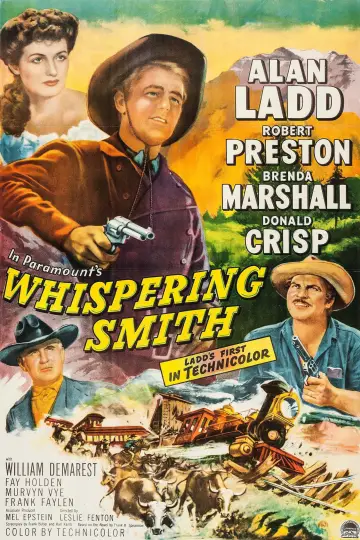 Poster to the movie "Whispering Smith" #1135373
