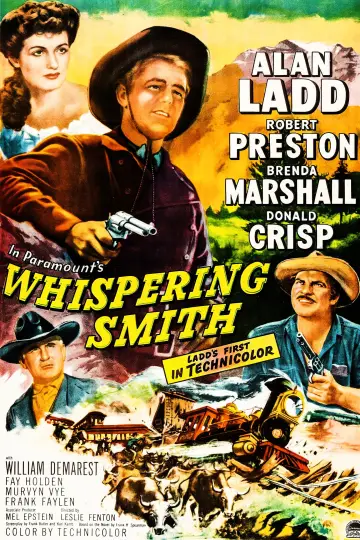Poster to the movie "Whispering Smith" #1135378
