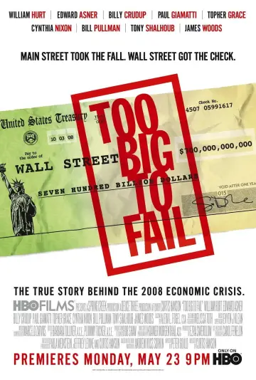 Poster to the movie "Too Big to Fail" #1058985
