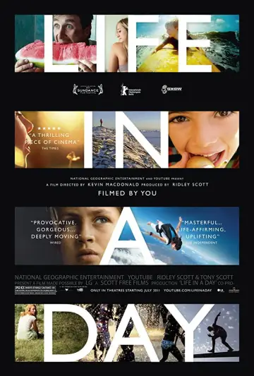 Poster to the movie "Life in a Day" #1031100