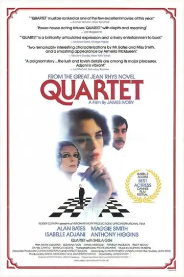 Poster to the movie "Quartet" #1069532