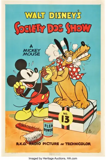 Poster to the movie "Society Dog Show" #1579869