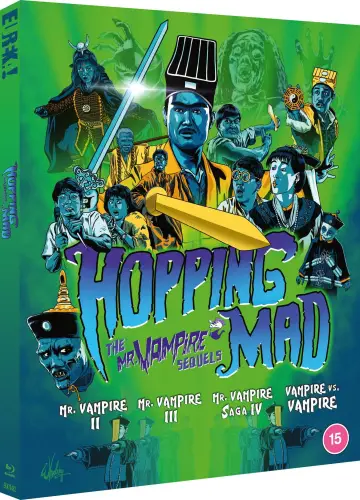 Poster to the movie "Mr. Vampire III" #907511
