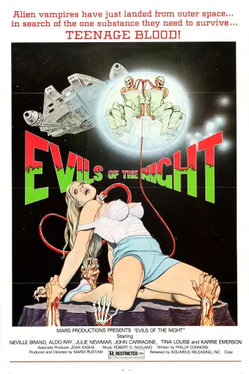 Poster to the movie "Evils of the Night" #1523521